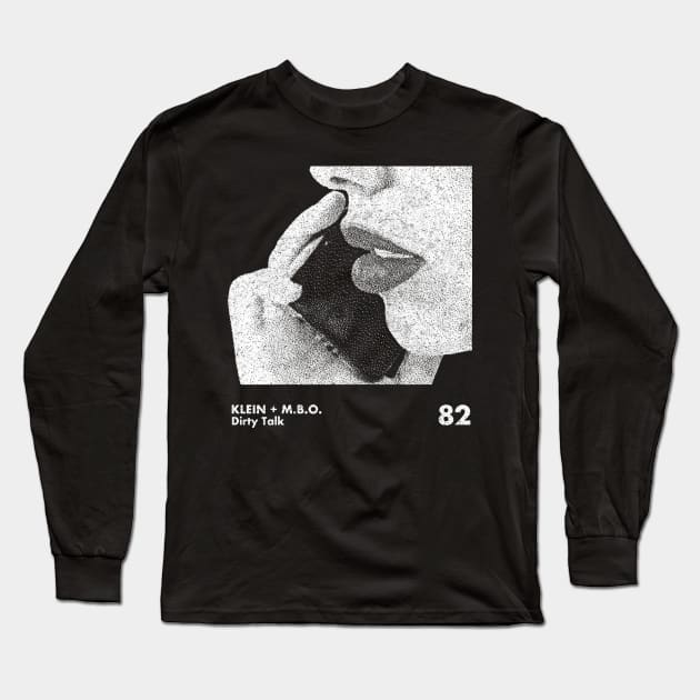 Klein & MBO / Minimal Graphic Artwork Design Long Sleeve T-Shirt by saudade